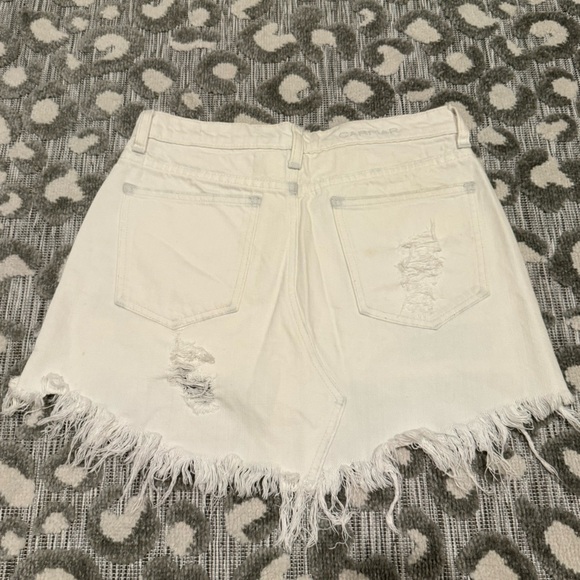 Carmar Helena Destroyed Low-Rise Denim Micro Mini Skirt - Picture 5 of 7